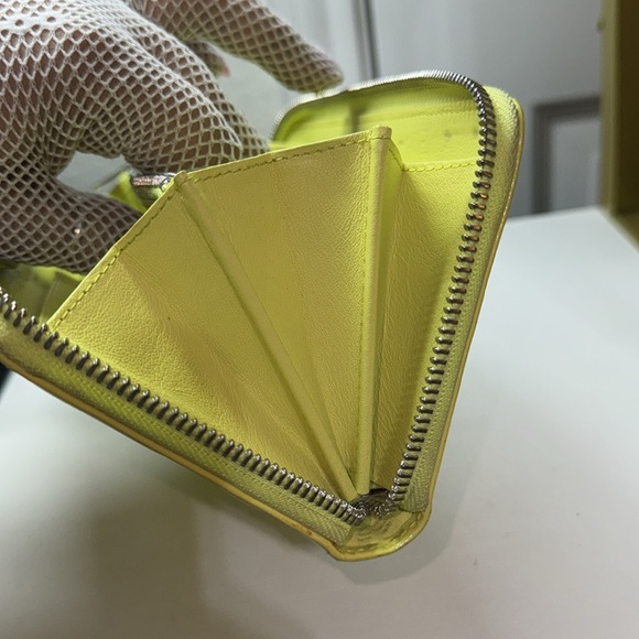 Authentic Cristian Dior Yellow Wallet - Picture 12 of 17